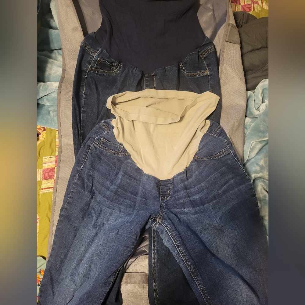 Indigo Blue maternity jeana